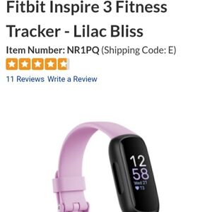Fitbit Inspire 3 Lilac